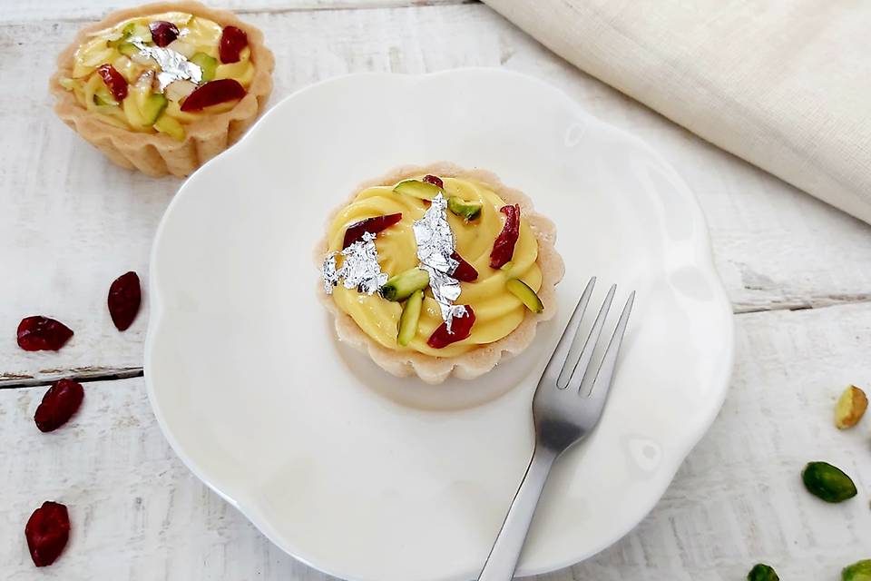 Mango Shrikand Tart