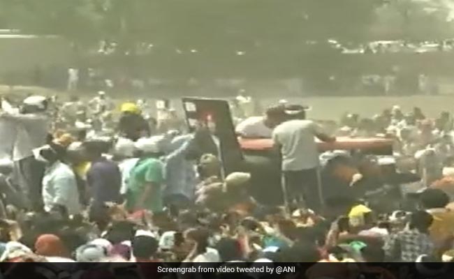 Singer Sidhu Moose Wala Makes Final Journey On His Favourite Tractor