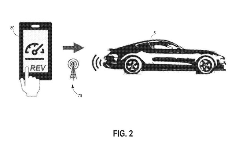 Ford Patents Remote Engine Revving System