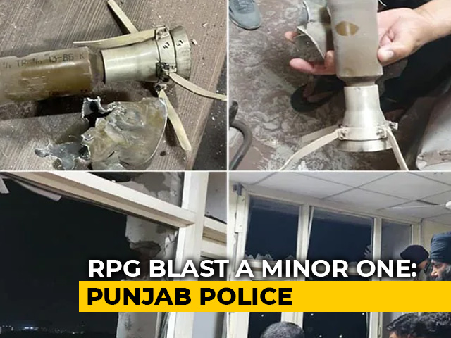 "Rocket-Like Fire": Punjab Police On Blast At Intel HQ In Mohali