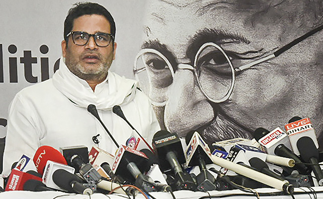 Prashant Kishor Says No Party For Now, Announces 3,000 km Bihar <i>Padyatra</i>