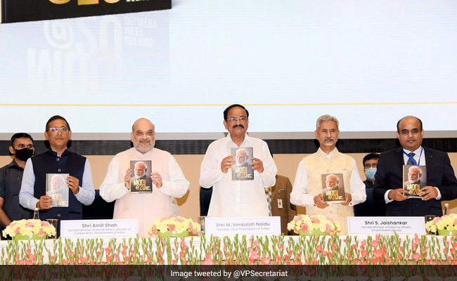 Vice President Releases Book On PM Modi, Says He's A "Phenomenon"