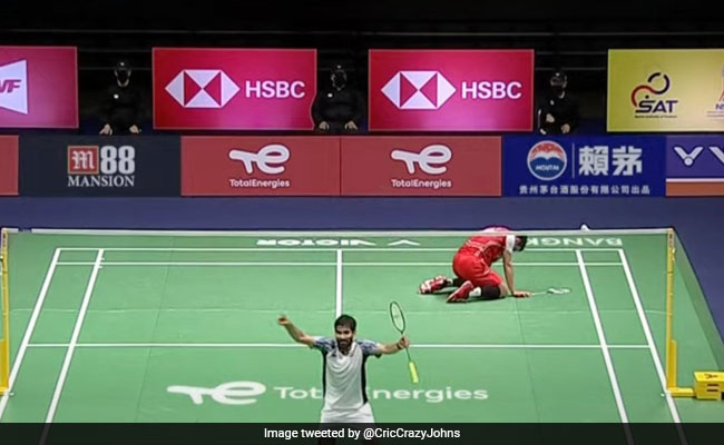 History Moment: श्रीकांत ने जीत के बाद ऐसे मनाया जश्न, विरोधी खिलाड़ी घुटनों के बल बैठ गया- Video