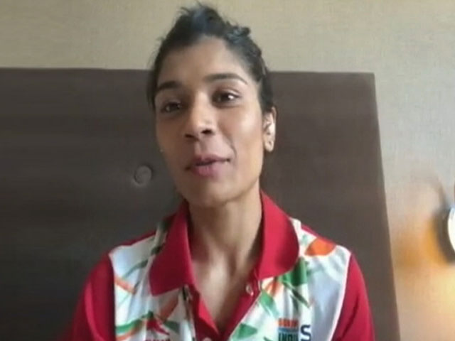 I Am Looking To Win Gold At Paris:  Nikhat Zareen