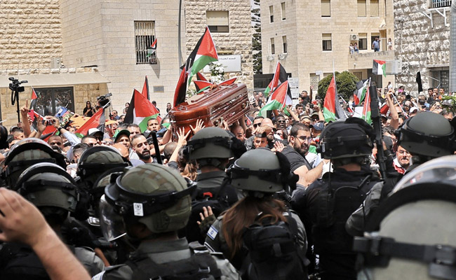 Global Outcry Over Israel Police's Action At Al Jazeera Journalist's Funeral