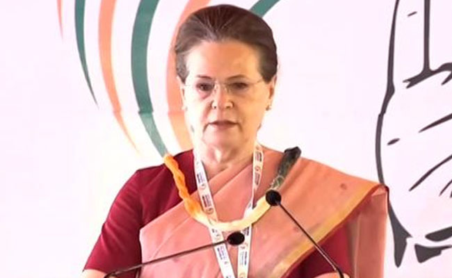 "Silence Of Our Eloquent PM...": Sonia Gandhi's Attack At Congress Meet