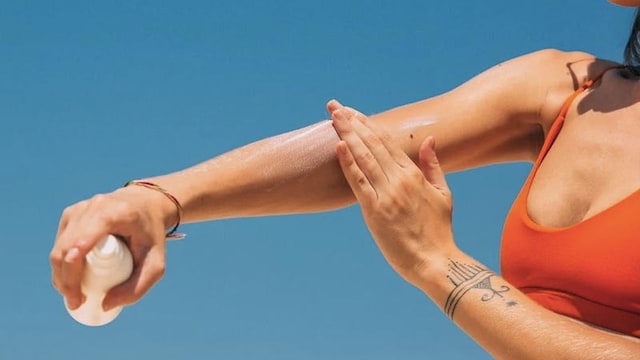 Reapplying sunscreen is essential to maintain its effects