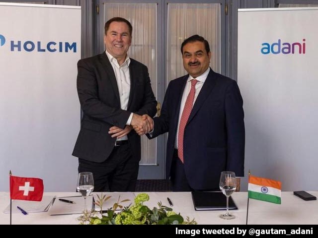 Adani To Acquire Holcim India Assets, Become 2nd Largest In India's Cement Sector