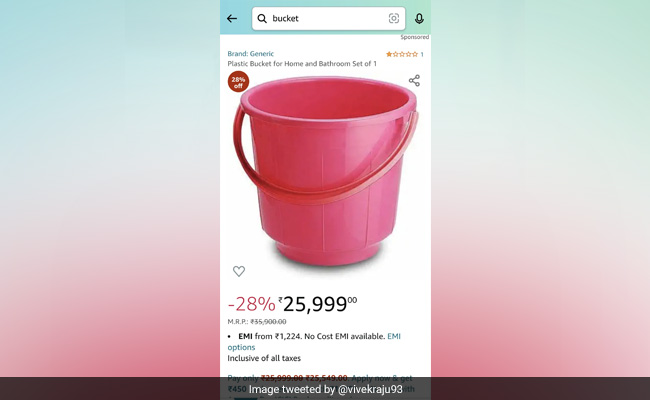 ऐसा क्या ख़ास है कि 25,999 रुपये में मिल रही है ये बाल्टी, जानिए पूरा सच