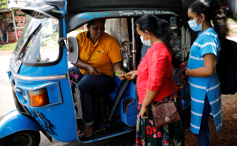 Sri Lankan Woman Rickshaw Driver Has To Queue 12 Hours, Or More, For Fuel