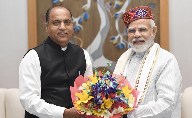 पीएम मोदी से मिले सीएम जयराम ठाकुर, हिमाचल प्रदेश आने का दिया न्योता पीएम मोदी से मिले सीएम जयराम ठाकुर, हिमाचल प्रदेश आने का दिया न्योता