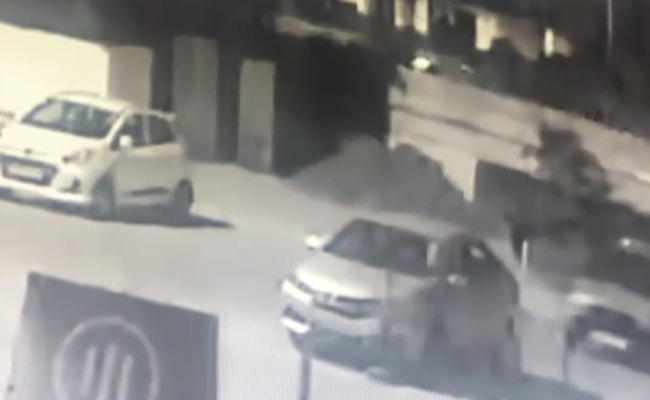 On CCTV, Moment Rocket-Propelled Grenade Hit Punjab Police's Intel HQ