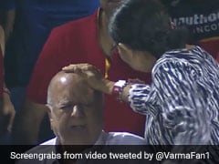 Watch: Elderly Fan Left In Pain After Being Hit By RCB Star's Massive Six