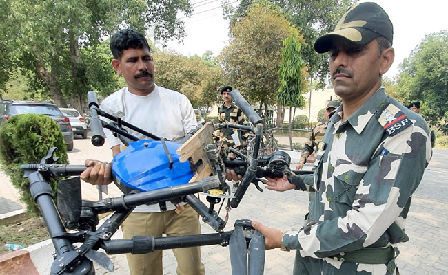 Border Security Force Shoots Down Pakistani Drone Carrying 10 Kg Heroin