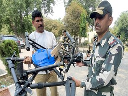 Border Security Force Shoots Down Pakistani Drone Carrying 10 Kg Heroin Border Security Force Shoots Down Pakistani Drone Carrying 10 Kg Heroin