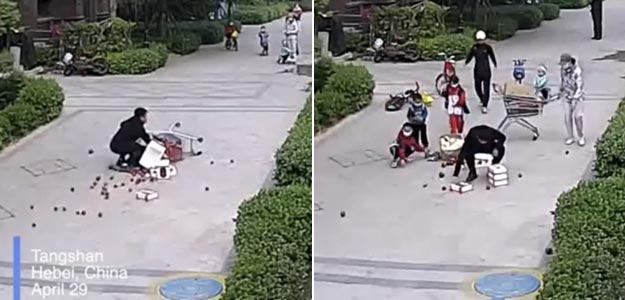 Watch: Adorable Video Of Kids Rushing To Help Man Pick Fruits Will Tug At Your Heartstrings