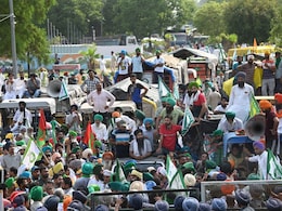 किसानों के मार्च को लेकर अंबाला के शंभू में पंजाब-हरियाणा सीमा सील