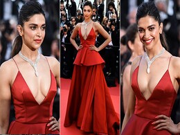 Deepika Padukone Is The Stylish Cannes Red Carpet Siren In A Stunning Red Louis Vuitton Gown Deepika Padukone Is The Stylish Cannes Red Carpet Siren In A Stunning Red Louis Vuitton Gown