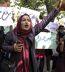 "Not Animals Held Captive...": Afghan Women Protest Taliban's Burqa Diktat