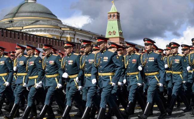 On Victory Day Parade, UK Minister Mocks "Absurdity" Of Russian Generals