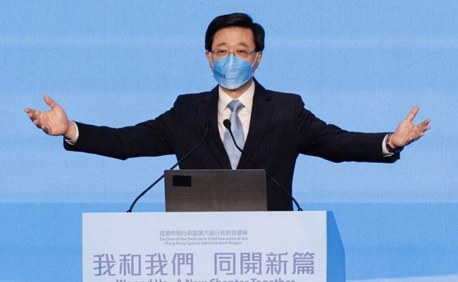 Hong Kong Leader Spent $1.1 Million On Poll Campaign In Which He Was Sole Candidate: Report