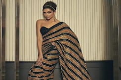 Cannes 2022: Deepika Padukone Opts For Shimmery Golden-Black Saree At Opening Ceremony Cannes 2022: Deepika Padukone Opts For Shimmery Golden-Black Saree At Opening Ceremony