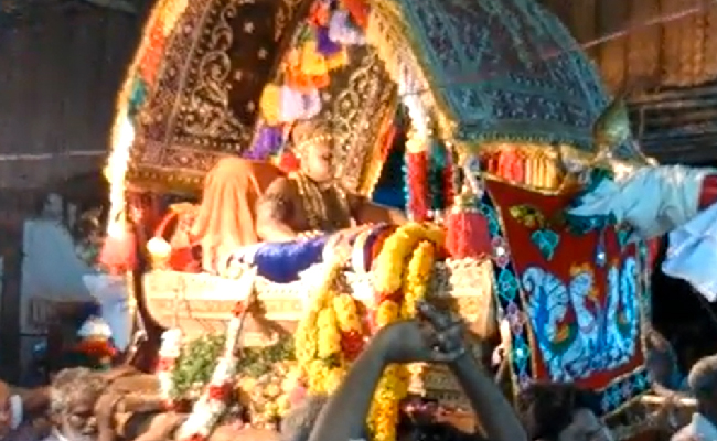 Tamil Nadu Move To Stop Mutt's Palanquin Ritual Sparks Political Row