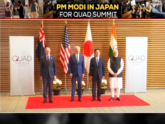PM Modi,  Joe Biden Attend Quad Summit In Tokyo