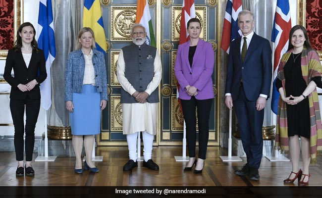 PM मोदी की मौजूदगी में नॉर्डिक देशों के प्रधानमंत्रियों ने यूक्रेन पर रूसी हमले की कड़ी निंदा की