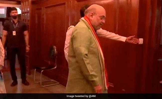 In Photos: Amit Shah's Visit To The Prime Minister's Museum In Delhi