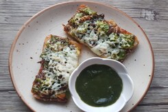 Masala Cheese Toast Recipe | How To Make Masala Cheese Toast Masala Cheese Toast Recipe | How To Make Masala Cheese Toast
