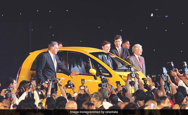 "Doodles Became Four Wheels": Ratan Tata Shares What Motivated Him To Launch Nano