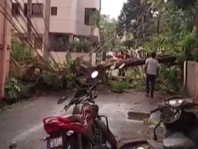 Heavy Rain Lashes Karnataka's Hubli, Normal Life Disrupted