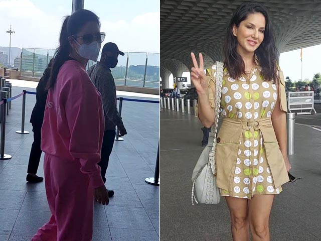 Katrina Kaif And Sunny Leone's Airport Diaries