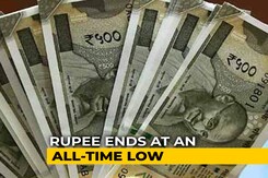 Rupee Ends At An All-Time Low, 5th Record Weak Close In 10 Days Rupee Ends At An All-Time Low, 5th Record Weak Close In 10 Days
