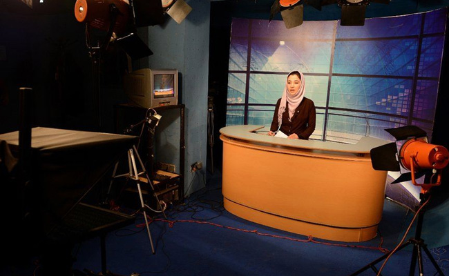 "We Were Forced": Afghan Women TV Hosts Cover Faces After Taliban Diktat