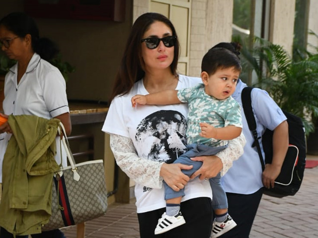 Kareena Kapoor's Day Out With Son Jeh