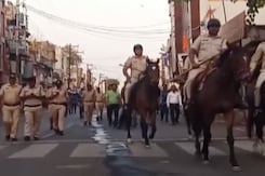 After Ram Navami Violence, Security Increased in Madhya Pradesh's Khargone For Eid After Ram Navami Violence, Security Increased in Madhya Pradesh's Khargone For Eid