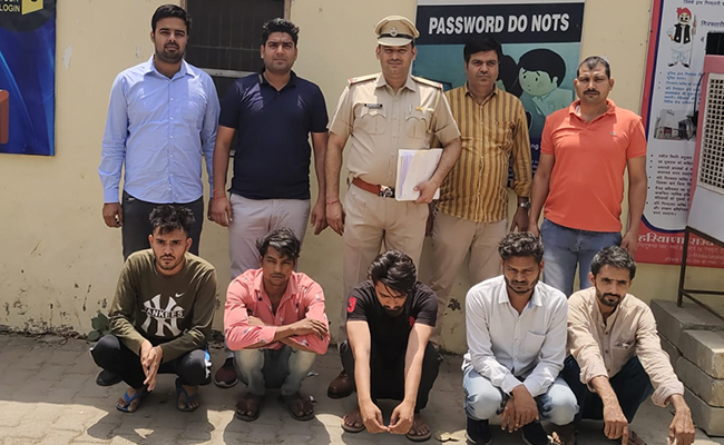 फरीदाबाद: साइबर पुलिस को मिली बड़ी कामयाबी, 262 वारदातों को अंजाम देने वाले गैंग का भंडाफोड़