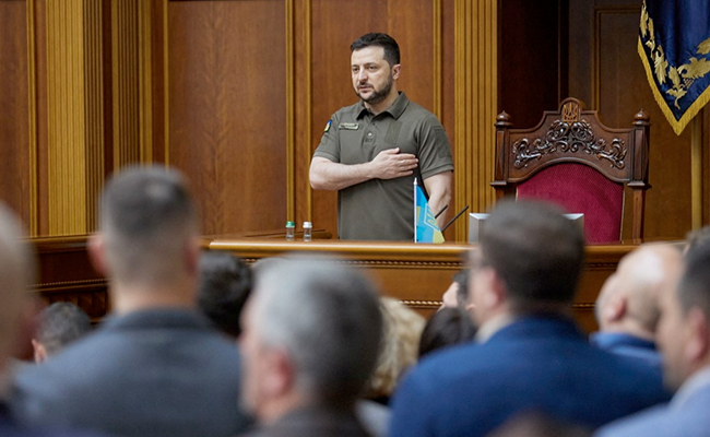 Our Forces Have Taken 3 Settlements In South, East Of Ukraine: Volodymyr Zelenskyy