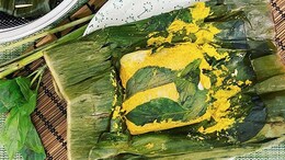 How To Make South Indian-Style Steamed Fish In Banana Leaves