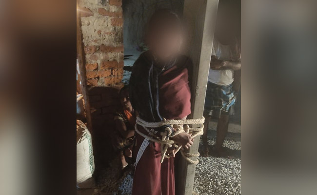 Accused Of Having An Affair, Bihar Woman Tied To Pole, Beaten Up