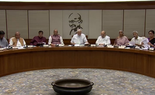 PM Modi Holds Cabinet Meeting Immediately On Return From Japan