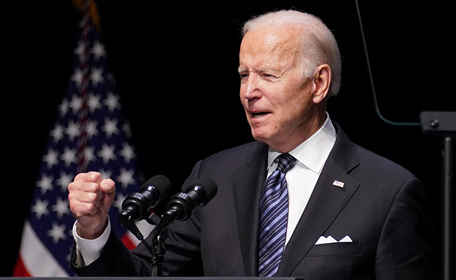 "Flagrant Violation": Biden Says US Will Never Recognise Russia's Referendums In Ukraine