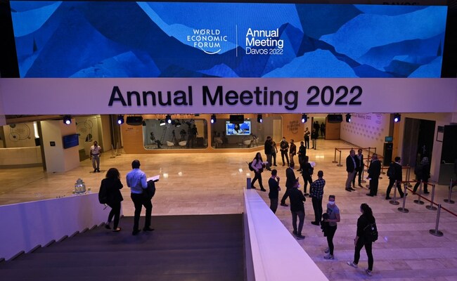 Davos Decks Up For World Economic Forum, Focus On Ukraine, Climate Change