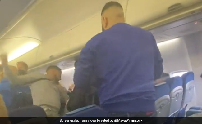 Brawl Breaks Out On Flight, Passengers Throw Punches At Each Other