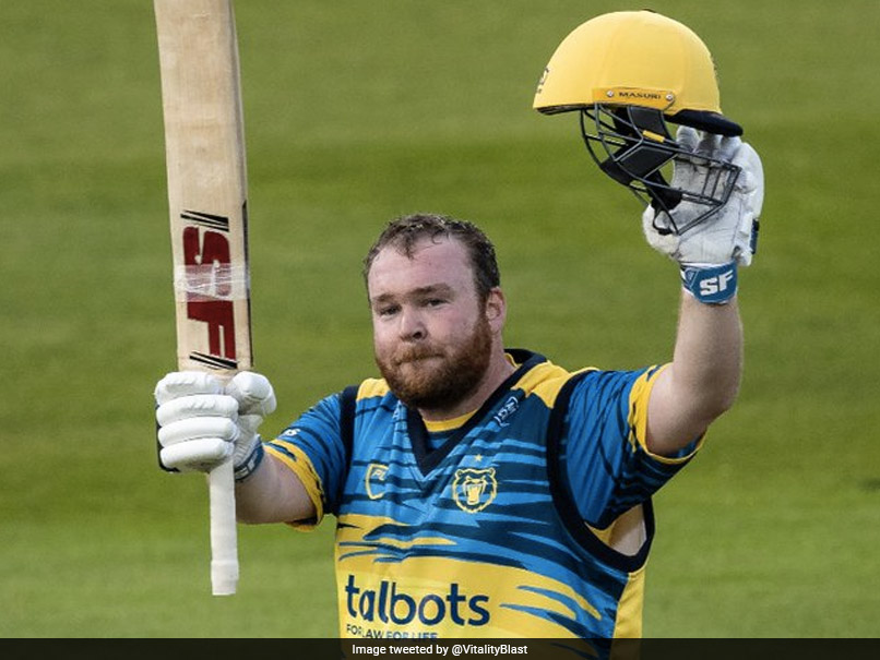 Watch: Irish Star Paul Stirling Smashes 34 Runs Off One Over During Whirlwind Century In T20 Blast