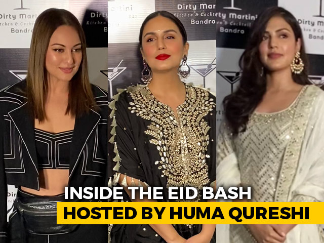 Rhea Chakraborty, Rakul Preet And Others Attend Huma Qureshi's Eid Party