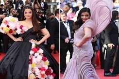 Ash In 'Venus' Dress, 3D Flowers, Pink Suit. Her Viral Cannes Looks Ash In 'Venus' Dress, 3D Flowers, Pink Suit. Her Viral Cannes Looks