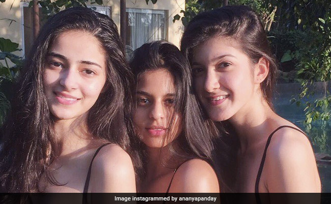 On Suhana Khan's Birthday, BFFs Ananya Panday And Shanaya Kapoor Share Unseen Pics
